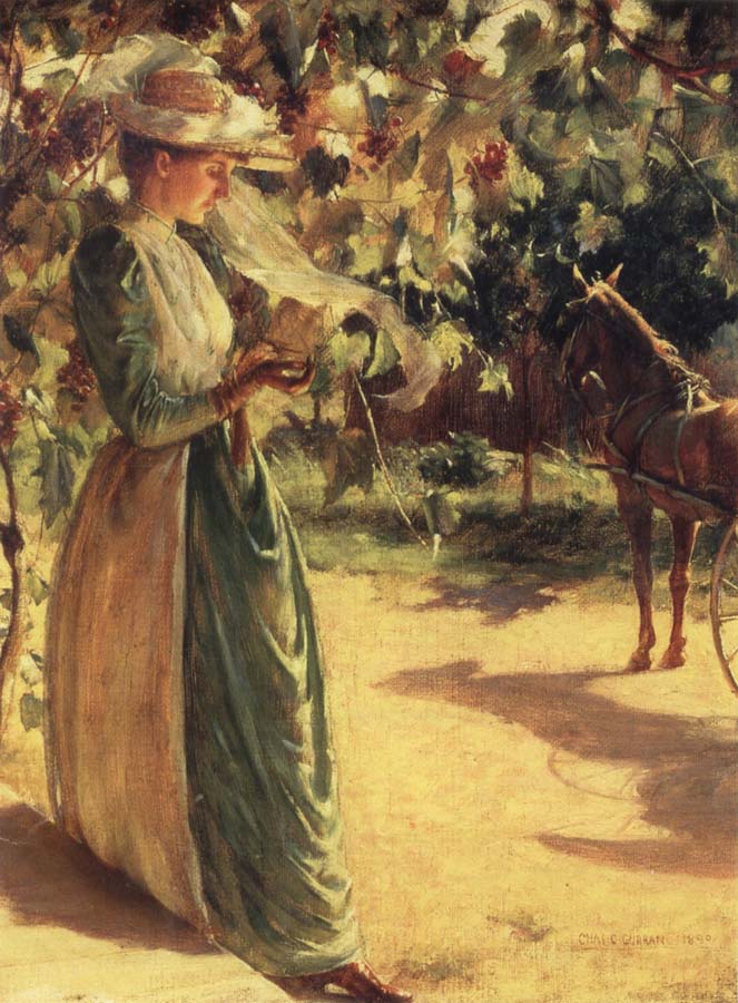 Woman with a horse